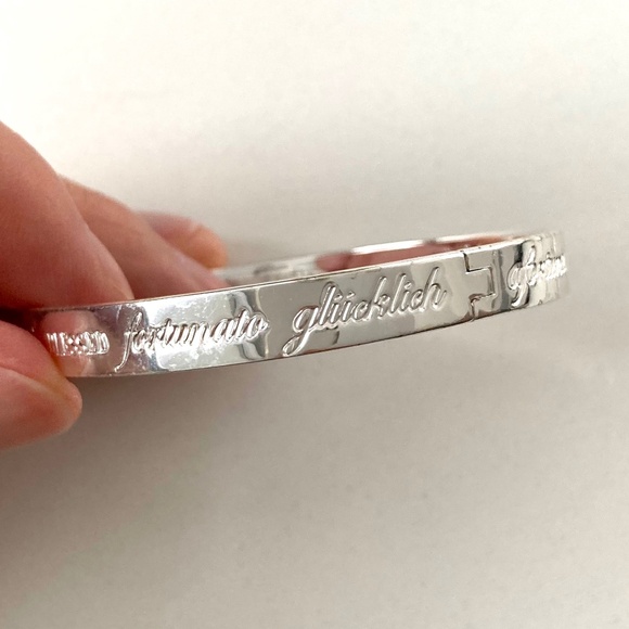Stella & Dot Inspiration Bangle Blessed - Silver - Picture 7 of 9